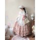 Miss Point Cat Rose Tea Multi-Tier Pleated Underskirt(Reservation/Full Payment Without Shipping)